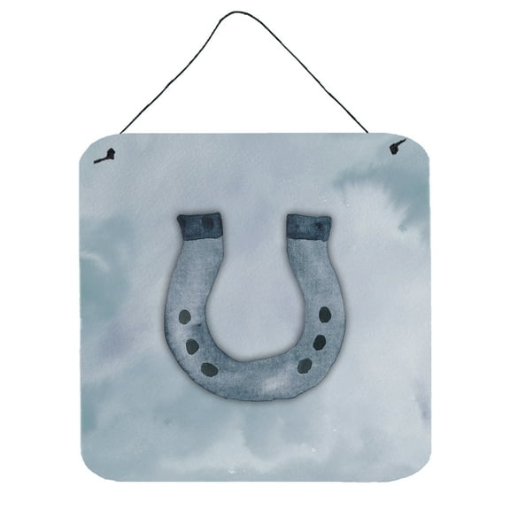 Horseshoe Watercolor Wall or Door Hanging Prints