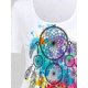 thumbnail image 3 of Camiseta de Talla Extra con Estampado de Salpicadura de Pintura Rosegal  Camisetas tallas grandes, 3 of 5