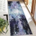 thumbnail image 5 of 2x6 FT Kitchen Runner Rugs Non Skid Washable, Faux Wool Rug Runners for Hallways Bathroom Carpet Runner, Soft Indoor Modern Floor Rug for Entryway Laundry Room, 5 of 11