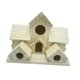 thumbnail image 3 of Casa para pájaros para colibríes al aire libre, nido ventilado, villa colgante para pájaros, habitación para pájaros al aire libre para el patio., 3 of 8