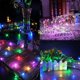thumbnail image 5 of SZTXJ Outdoor Colorful Solar String Lights, 100 LEDs, 8 Modes, 12m, Waterproof Solar String Lights for Garden, Patio, Fence, Christmas Tree, Wedding P, 5 of 5