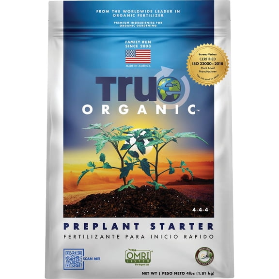 True Organic Preplant Starter Fertilizer Blend, 4lb