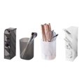 thumbnail image 2 of Home Pencil Office School Storage Cylinder Shape Multi Grid Pen Holder Multifunction Stationery Divided Desk, 2 of 6