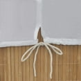 thumbnail image 5 of vidaXL Bamboo Laundry Bin Rectangular Natural, 5 of 5