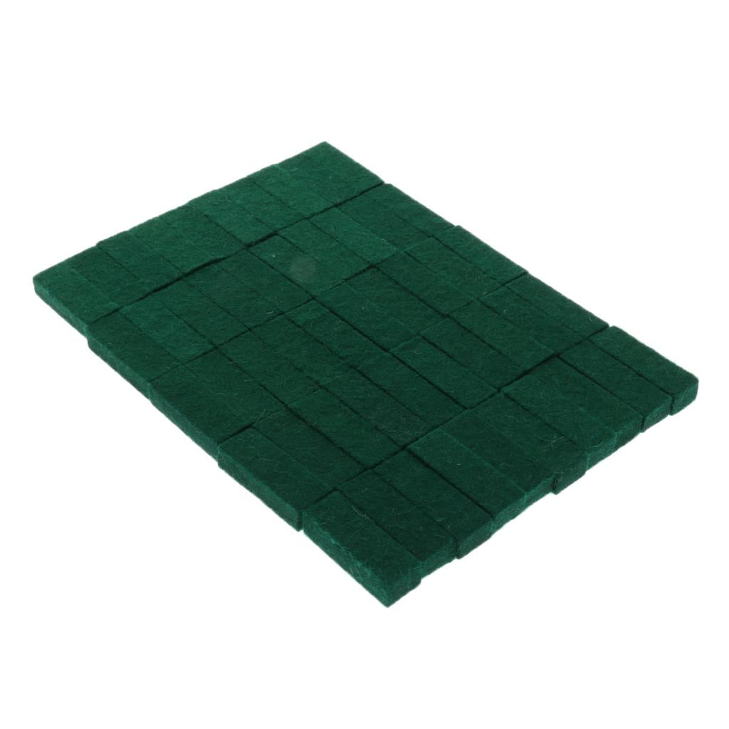 50 Pcs Upright Piano Damper Felt Set Keyboard Instrument Replacement