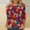 Multicolor, variant on Vetsdori Juniors 3/4 Sleeve Tops Summer Plus Size Blouses Valentine,Gifts for Girlfriend Casual Graphic Cute Shirts for Ladies Fashion