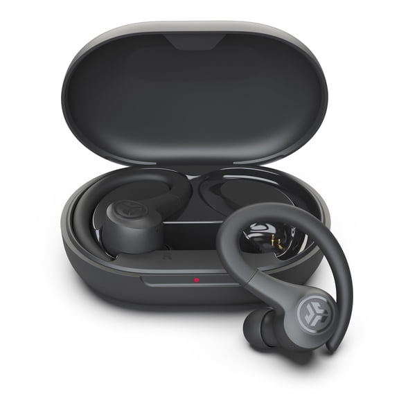 JLab Go Sport Wireless Workout Earbuds, 35 Hr Playtime, Secure Earhook, Custom Sound & Controls, Graphite