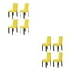thumbnail image 4 of Wosthever Lote de 4 fundas para sillas transpirables para comedor, funda para silla Ambiance Of Meals para el hogar, duradera, color amarillo Limon amarillo 2Conjunto, 4 of 6
