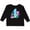 AB-Black, variant on Inktastic Fourth Birthday Mermaid Girls Long Sleeve Toddler T-Shirt