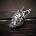 thumbnail image 5 of The Guardian Of The Viking God Of Odin,good Luck Charm,biker Gift,rides A Bell To Dispel Bad Luck,odin Viking God Bravo Bell,gremlin Guardian Ride Bel, 5 of 5