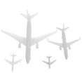 thumbnail image 4 of KAKOWELY 4pcs Micro Landscape Airplane Model For Sand Table Micro Landscaping Micro Scale Aircraft Model Collectible Plastic Airplane Model2.28"X2.2"X0.2", 4 of 5