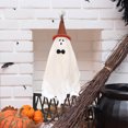 thumbnail image 4 of Halloween Decorations Outdoor, Halloween Hanging Decorations 20" Ghost Decor, White Cloth Hanging Ghost, Flying Ghost Halloween Party Decor Front Porch Yard Garden, 4 of 5