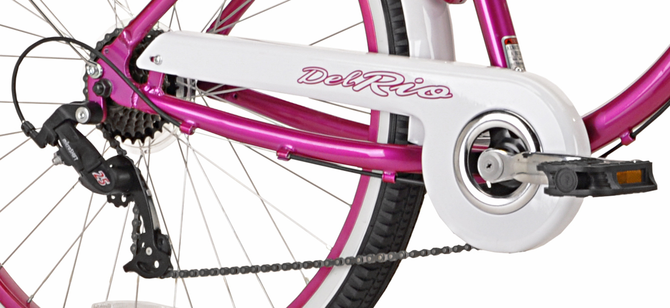 Kent Del Rio 26 Inch Women's Cruiser Bike, Magenta photo 2