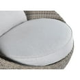 thumbnail image 3 of Steve Silver Adeline Wicker Patio Conversation 3 Piece Set, Driftwood Gray, 3 of 11