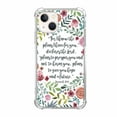 thumbnail image 1 of Jeremiah 29:11 Bible Verse Case for iPhone 14 ,Aesthetic Art Design Pattern TPU Shock Proof Cover Case, 1 of 5