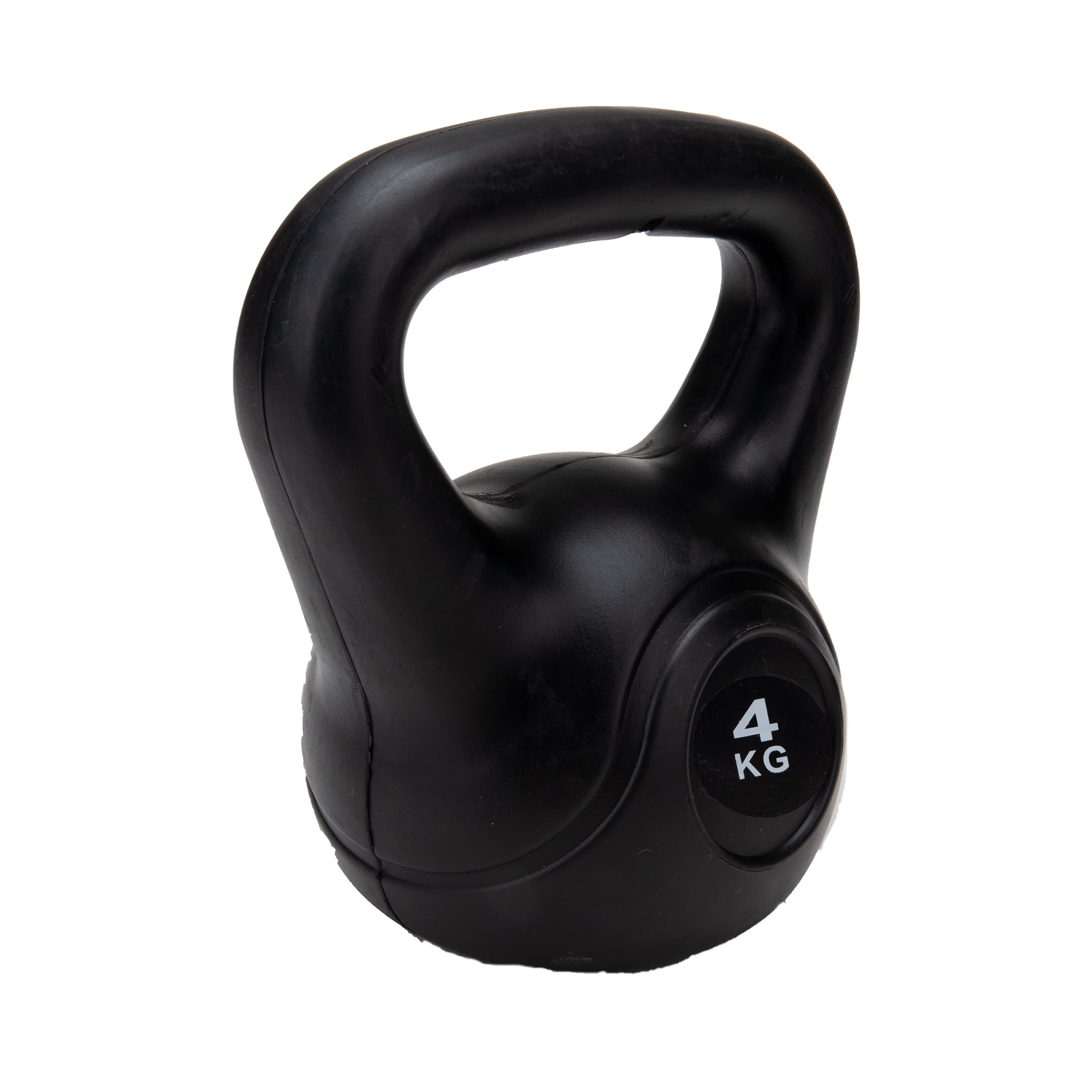 Mind Reader Kettlebell 4 KG, Cast Iron, Dumbbell, Home Indoor Strength