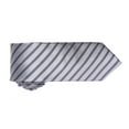 thumbnail image 2 of Premier Mens Double Stripe Pattern Formal Business Tie, 2 of 3