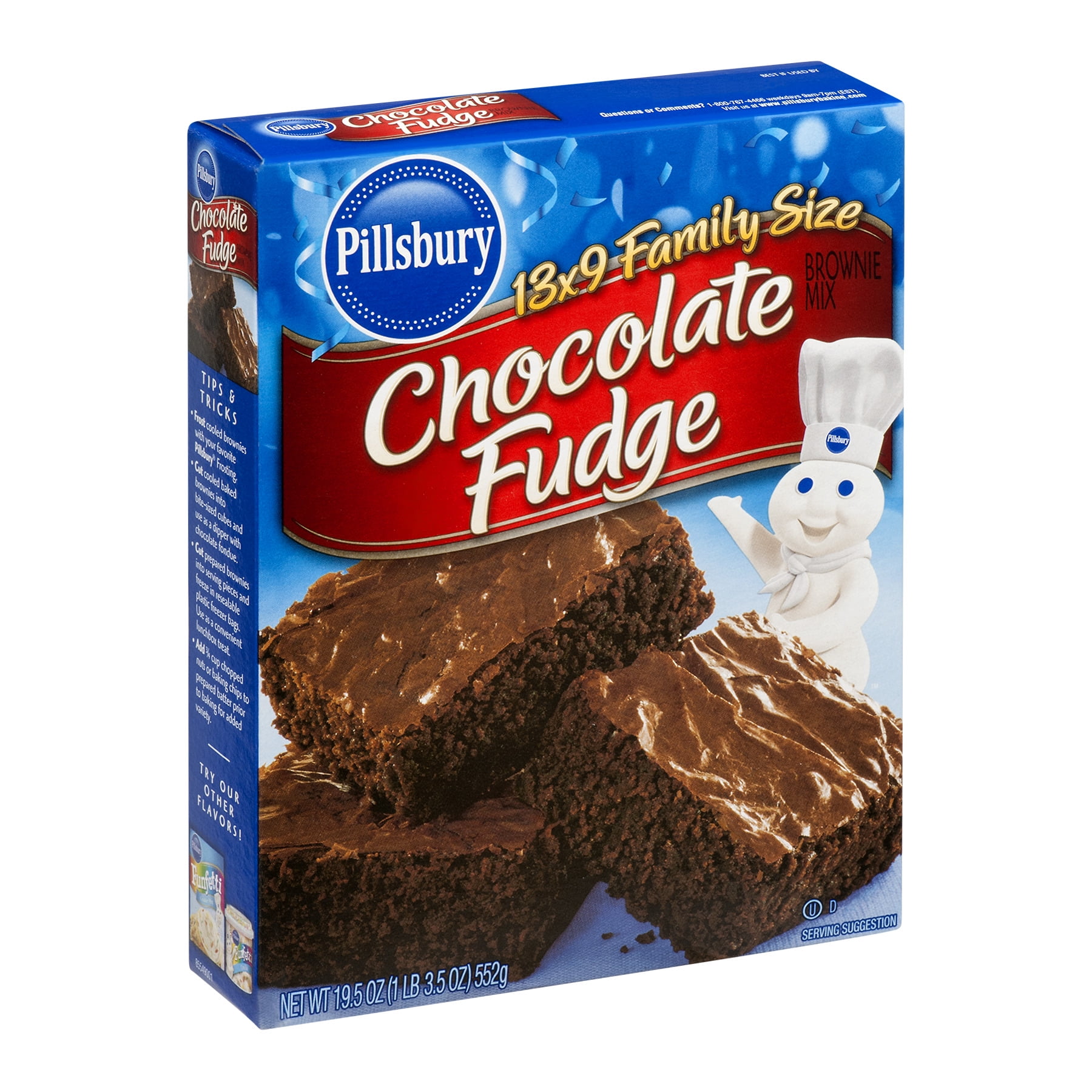 Pillsbury Brownie Mix Chocolate Fudge Family Size