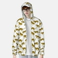 thumbnail image 2 of Balery Leopard Print Sudadera ligera de manga larga con capucha y protección solar UPF 50+ para hombre y mujer, ideal para pesca y running-Large, 2 of 7