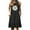 Black, variant on EINCcm Womens Summer Dresses Casual Floral Dresses Loose Fit Midi Dresses Sleeveless Trendy Summer Beach Clothes with Pocket