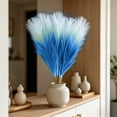 thumbnail image 6 of 20Pcs Artificial Pampas Grass 55cm Faux Dried Flowers Bouquet for Home Decor Wedding Centerpiece Boho Floral Arrangement Living Room Bedroom Dining Room Entryway Vase Filler Natural Reeds Stems, 6 of 6