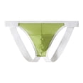 thumbnail image 2 of oelaio Men's Jockstrap Underwear Jock Straps Male Athletic Supporters Patchwork Briefs Lingerie Bottoms Green XXL, 2 of 5
