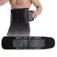 thumbnail image 4 of Cinturón de soporte para la cintura con compresas calientes y calor para aliviar el dolor, cuidado de la salud, XL, 4 of 10