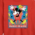 thumbnail image 3 of Disney - Mickey Music Is Life - Toddler & Youth Long Sleeve Graphic T-Shirt, 3 of 5