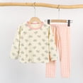 thumbnail image 7 of Gubotare Pjs for Girls Baby Girls Unisex Baby Thermal Long Underwear 2pc Set Size 7-8 (Light Pink,7-8 Years), 7 of 7