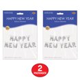 thumbnail image 4 of Happy New Year Balloon Streamer, Silver, 14.25" x 12', (2/Pkg), 4 of 5