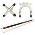 thumbnail image 3 of Snooker Billiards Cue Rack Bridge Head Cross Holders Rod Pool Cue Stick Holders Pool Table Accessory, 3 of 7