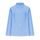 thumbnail image 1 of Vestidos Casuales Para Mujer, Blusas De Mujer De Moda Camiseta de manga larga de lino con botones y solapa de color liso para mujer, informal, de primavera y verano, 1 of 4