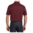thumbnail image 2 of Yellow Rooster Men's Micropique Sport-Wick Pocket Polo Maroon L, 2 of 8