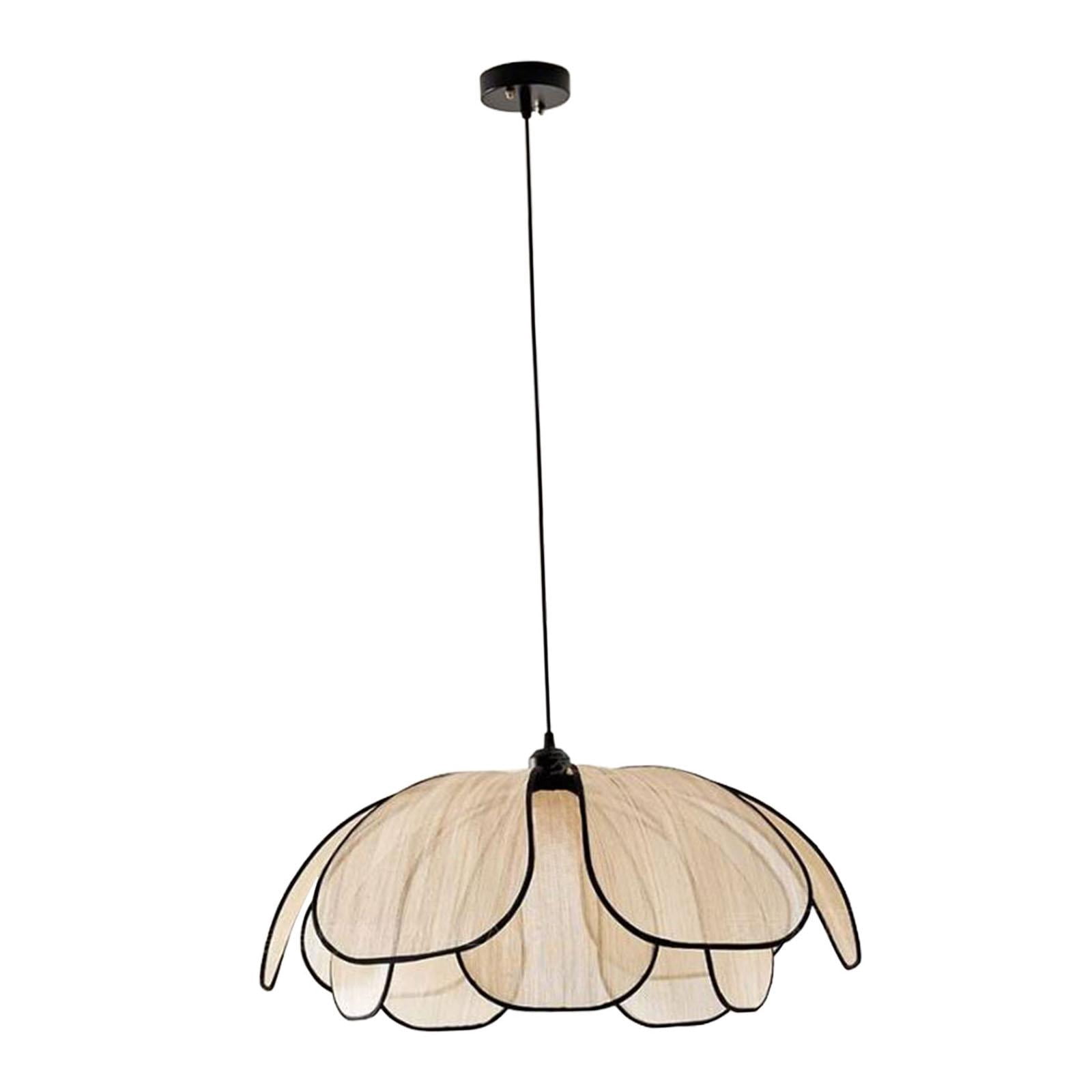 EHJRE Boho Chandelier Lampshade Chandelier Decorative Nordic Pendant Lamp with E26 Bulb for Bedroom Living Room Kitchen Cafe 30cm