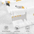 thumbnail image 3 of Coolnut 2 PCS Hand TowelsCute Dogs Dachshunds 16 x 28 Inch Soft Highly Absorbent Cotton Bathroom Towels for Bathroom Ktichen Travel SPA Gym, 3 of 6