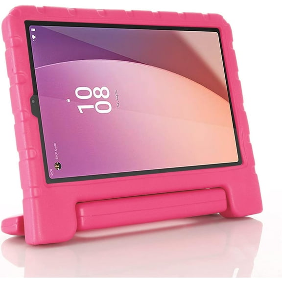 Golden Sheeps Kid Friendly Case Compatible for Lenovo Tab M9 2023 Release 9.0" Tablet (TB-310FU/TB-310XU) Shockproof Ultra Light Weight Convertible Handle Stand Cover (Rose)