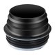 thumbnail image 1 of Adaptador de vaso para vaso, accesorio de repuesto reutilizable, silicona de grado alimenticio. negro, 1 of 9