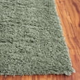 thumbnail image 3 of SAFAVIEH Lindsay Deborah Solid Polyester Shag Area Rug, Green, 9' x 12', 3 of 7