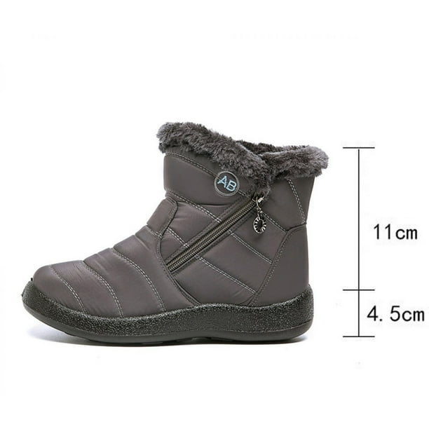 Botas De Invierno Para Mujer Yeeteepot - Forradas Y Antideslizantes - Ideales Para Nieve Y Días Fríos