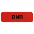 thumbnail image 3 of DNR Medical Healthcare Warning Labels | 0.5 x 1.5″ Rectangle - 500 Pack, 3 of 3