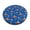 Dinosaur Driving, variant on Naloa Dinosaur Plays Soccer Round Bar Stool Cushion Cover 12-14 inch, Fits Kitchen, Office, Restaurant Chairs - 14 inch