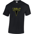 thumbnail image 2 of Tesla Model Car Logo Camiseta, 2 of 4