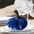 thumbnail image 4 of serony Flocking Artificial Pumpkin Fake Foam Pumpkin for Fall Autumn Halloween Decor, 4 of 7