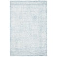 thumbnail image 3 of SAFAVIEH Abstract Caelestinus Ogee Wool Area Rug, Ivory/Blue, 4' x 6', 3 of 15