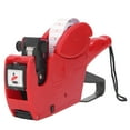thumbnail image 4 of Máquina etiquetadora de precios, dispositivo de etiquetado de precios portátil de 8 dígitos para tiendas, fábricas y almacenes, color rojo, 4 of 12