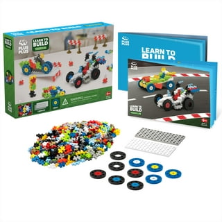  PLUS PLUS - Open Play Set - 600 Piece - Basic Color Mix,  Construction Building Stem Toy, Interlocking Mini Puzzle Blocks for Kids :  Everything Else