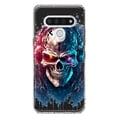 thumbnail image 1 of MUNDAZE LG Stylo 6 Cyberpunk Machine Headphones Skull Double Layer Phone Case Cover, 1 of 6