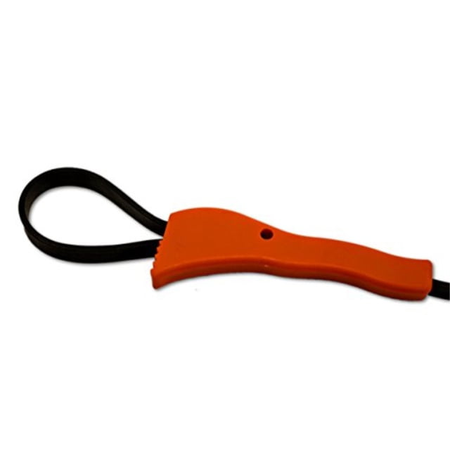 5" adjustable strap wrench (1"5") ribbed easily removes lids