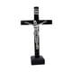 thumbnail image 5 of Cruz de madera Regalos religiosos Decoración de mesa Crucifijo Estatua de Jesús para oraciones por Negro, 5 of 9