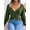 army green, variant on pullover long sleeve sweater • cardigan crew neck sweater • warm sweater knit sweater Women Sultry Cross V Neck Crop Pullover Sweater Long Sleeve Solid Fall Winter Vacation Knit Top